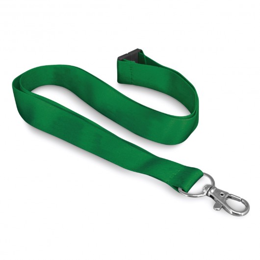 Soft Touch Lanyards dark green